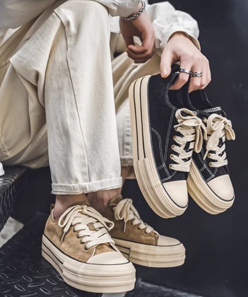 「ROOPTOKYO」 ローカットスニーカー 27 ブラック メンズ_画像8