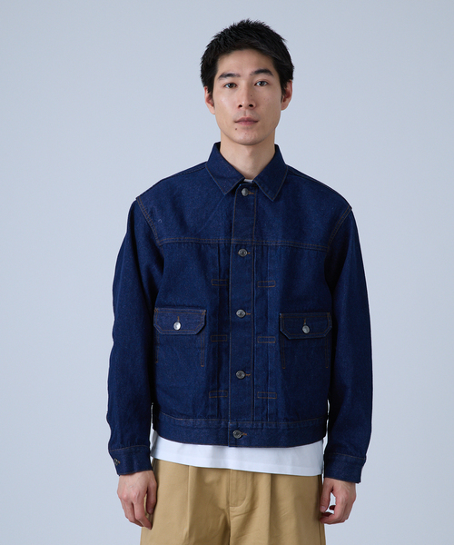 BBCO ビビコ 薄手 デニムジャケット 48 B.C STOCK（ベーセーストック） デニムジャケット gジャン NEW 12.5oz