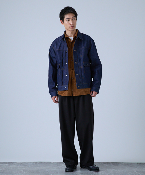 B.C STOCK（ベーセーストック） デニムジャケット gジャン NEW 12.5oz