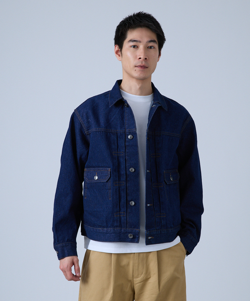 B.C STOCK（ベーセーストック） デニムジャケット gジャン NEW 12.5oz