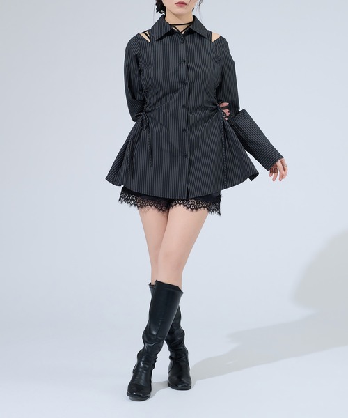 Ellno de Mavie（エルノデメヴィ） パンツ レースドッキングショート