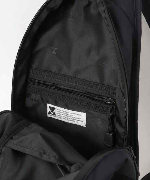 「MAKAVELIC」 ショルダーバッグ FREE ブラック メンズ_画像4