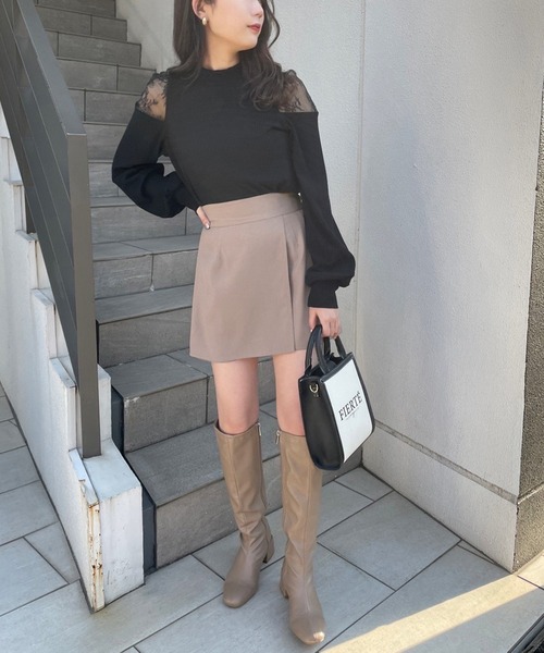 「one after another NICE CLAUP」 ショートパンツ FREE ブラック レディース_画像5