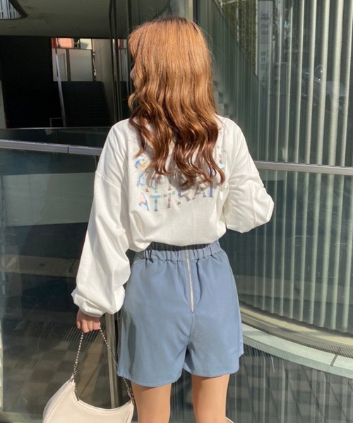 「one after another NICE CLAUP」 ショートパンツ FREE ブラック レディース_画像8