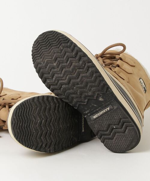 「SOREL」 ブーツ 24cm ベージュ レディース_画像3
