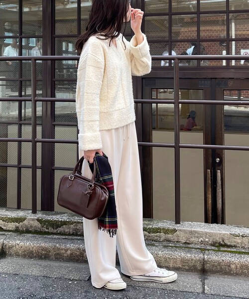 「fredy emue」 長袖ニット 38 ブルー レディース_画像6