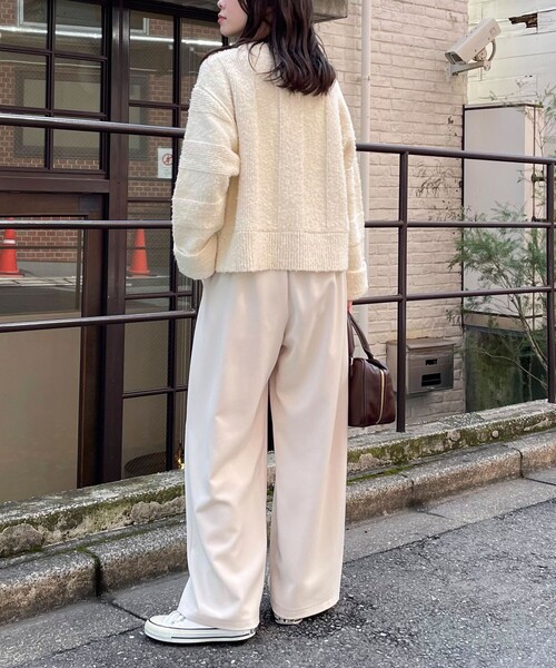 「fredy emue」 長袖ニット 38 ブルー レディース_画像9