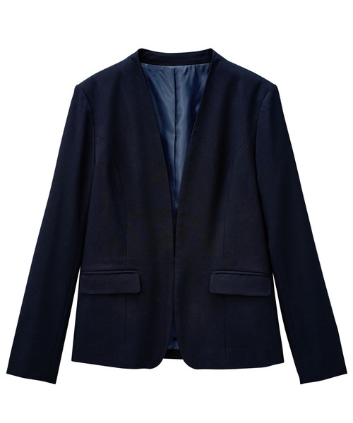 「GeeRA」 「sucre」パンツスーツ 17号 ネイビー レディース_画像9