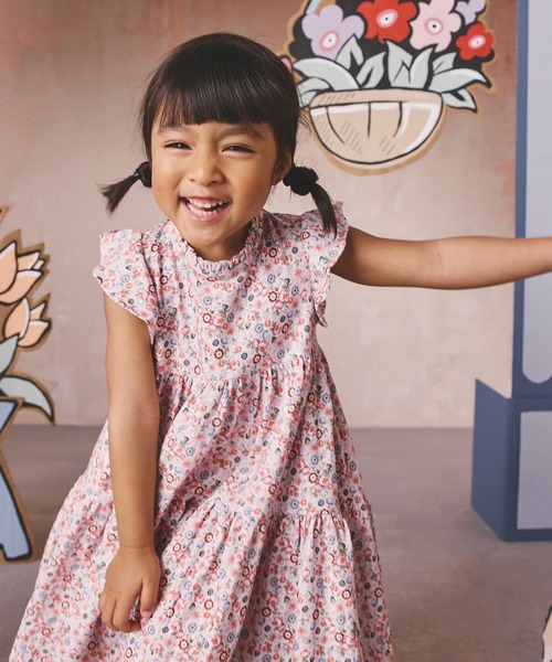 Cath Kidston（キャス・キッドソン） ワンピース キッズ ティアード