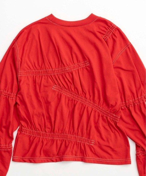 「MAISON SPECIAL」 長袖カットソー FREE ブラック レディース_画像5