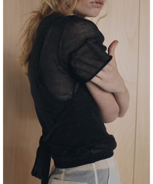 anuke（アンヌーク） ニット セーター Wrapcami Layered Knit