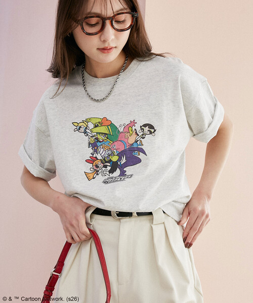 PUBLUX（パブリュクス） tシャツ 半袖 「THE POWERPUFF GIRLS