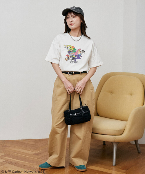 【新品未開封】パワーパフガールズ Tシャツ Lサイズ イエロー PUBLUX（パブリュクス） tシャツ 「THE POWERPUFF GIRLS」パワーパフ