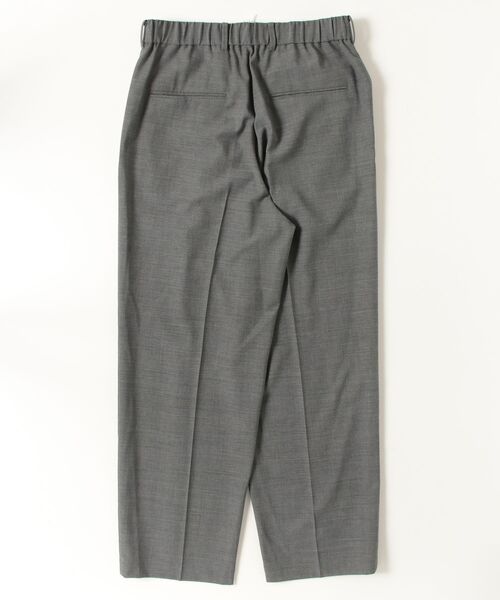 Aton パンツ ワイドパンツ スラックス エイトン ATON（エイトン） スラックス 「ATON」WOOL TROPICAL LOOSE FIT PANTS