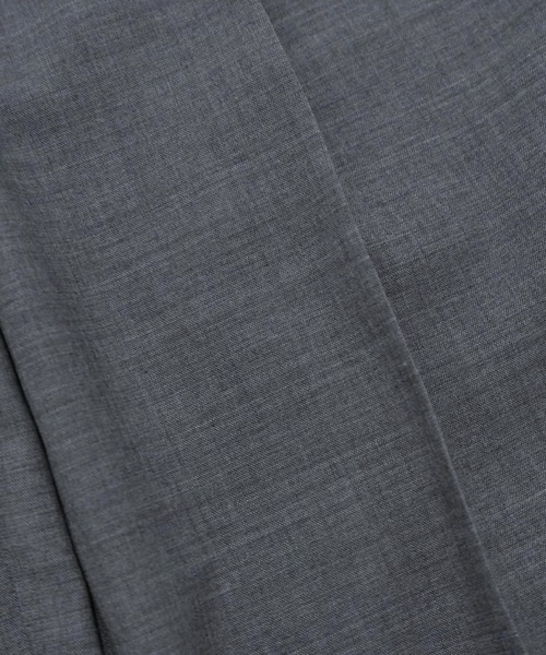 スラックス 「ATON」 TWIST WOOL GAUZE TWO TUCKED EASY PANTS メンズ レディースの画像