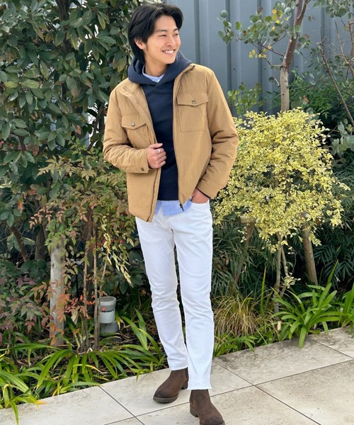 「BANANA REPUBLIC FACTORY STORE」 プルオーバーパーカー L ブラック メンズ_画像6