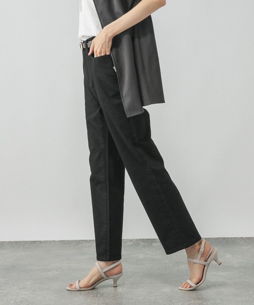 「GLOBAL WORK」 デニムパンツ MEDIUM ブルー レディース_画像5