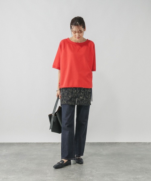 「GLOBAL WORK」 デニムパンツ MEDIUM ブルー レディース_画像6