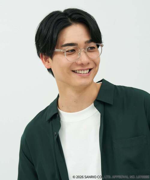 伊達メガネ メガネ 眼鏡 レディース メンズ_9