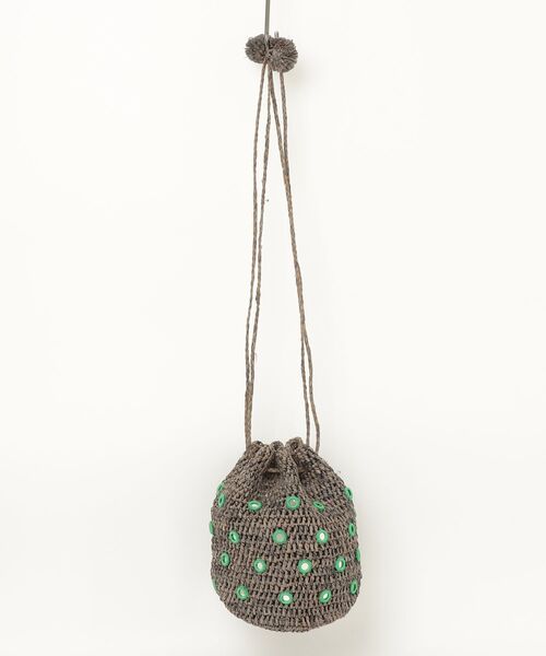 「Khaju」 トートバッグ - グレー レディース_画像2