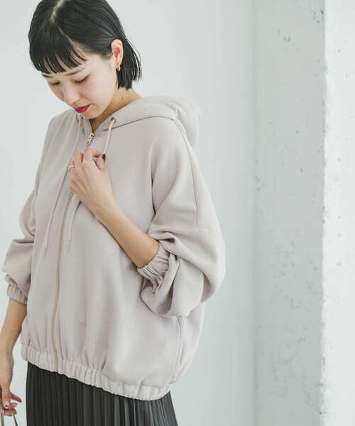 「ITEMS URBANRESEARCH」 ブルゾン FREE チャコールグレー レディース_画像5
