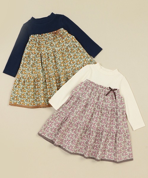「sense of wonder」 「KIDS」長袖ワンピース 130cm ピンク キッズ_画像2