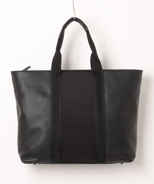 HUNTER（ハンター） トートバッグ 「HUNTER」LEATHER NEOPRENE TOTE 