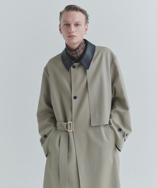 CULLNI（クルニ） ステンカラーコート コート Wool Gabardine