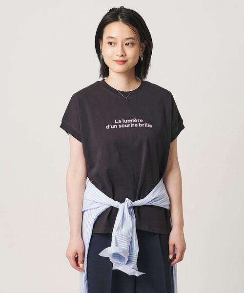 A DAY IN THE LIFE tシャツ 半袖 クリニクラウン プリントTシャツ