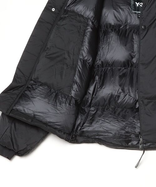 Y-3 ダウンジャケット ダウン HOODED PUFFER JACKET メンズ : ZOZOTOWN
