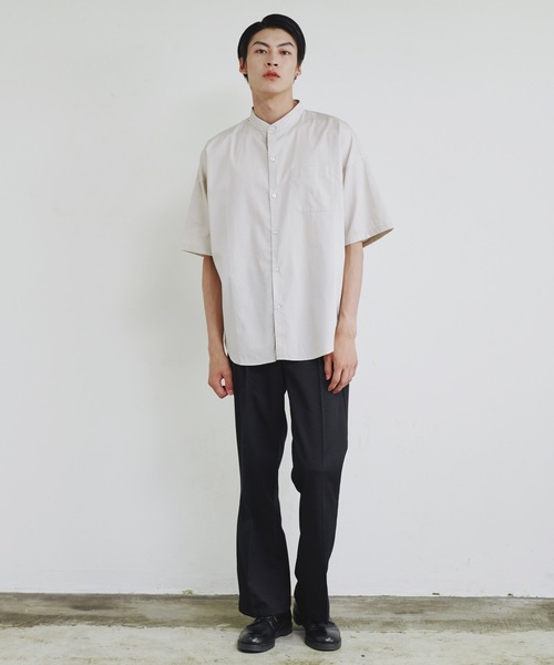 「Magine」 「HALHAM」スラックス M モカ メンズ_画像4