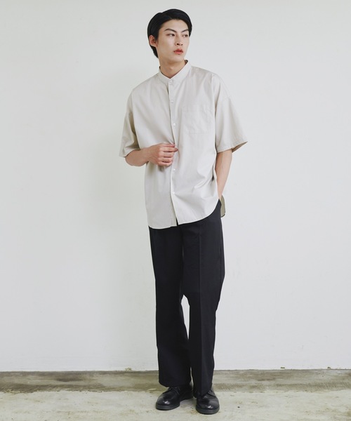 「Magine」 「HALHAM」スラックス M モカ メンズ_画像5