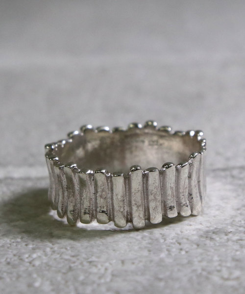 YArKA 指輪 リング 「YArKA/ヤーカ」silver925 unevenness stick