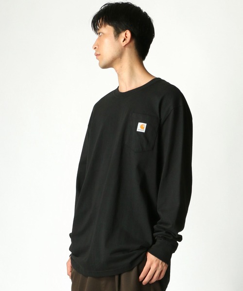 Carhartt（カーハート） tシャツ ビッグシルエット ワンポイント刺繍