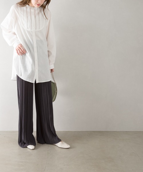 TOKYO BASIC ワイドパンツ パンツレディース レディース リネン