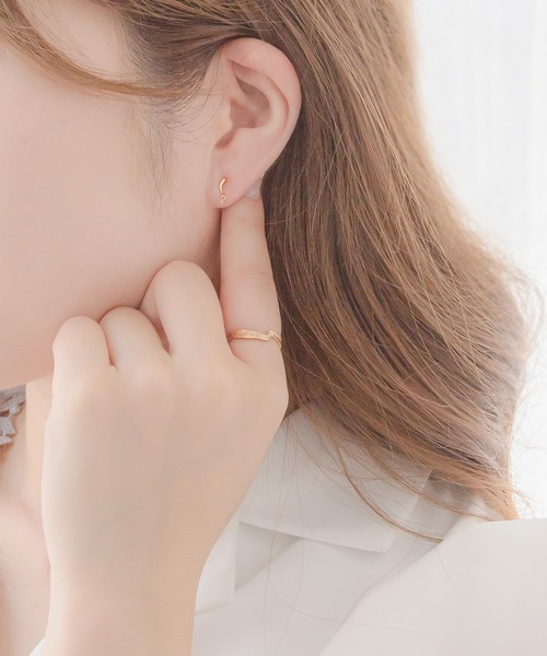 BLOOM（ブルーム） 指輪 リング K10 イエローゴールド フェザー
