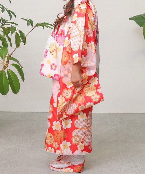 ⭐️美品⭐️ KYOETSU　3歳　七五三　着物9点　フルセット KYOETSU 着物 被布セット 七五三 3歳 女の子 9点セット C キッズ