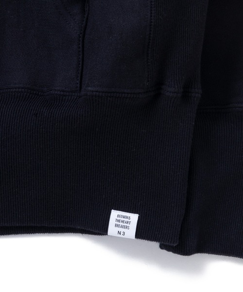 BEDWIN 新品未使用　フーディ　スウェットパーカ　DAVID ブラックM BEDWIN & THE HEARTBREAKERS パーカー HEAVY COTTON HOODED