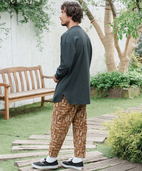 CAMBIO（カンビオ） パンツ mp11267-Patterned Corduroy Easy Pants