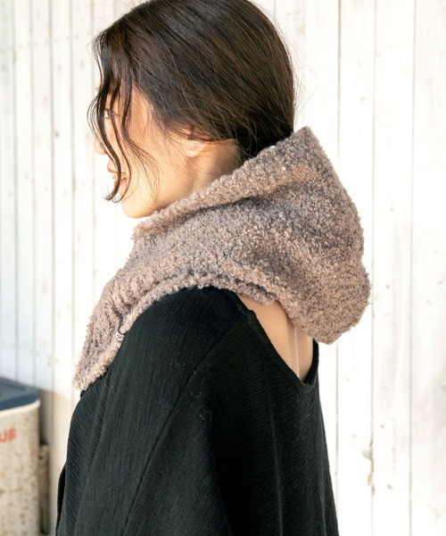 チャイハネ ネックウォーマー スヌード 「チャイハネ」バイカラー