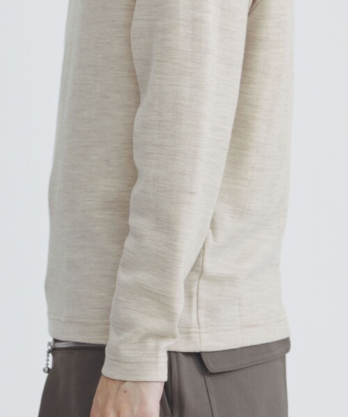 Cale（カル） tシャツ 「Cale/カル」Highneck Pullover Shirts-ウール