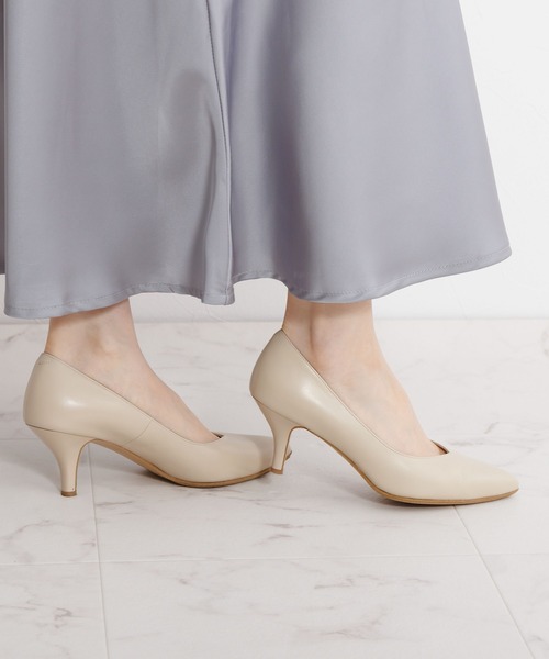 卑弥呼 パンプス 「Made in Japan」「撥水」ポインテッドトゥ