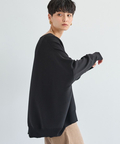 楽天市場】【SALE／40%OFF】ボートネックボリュームニット