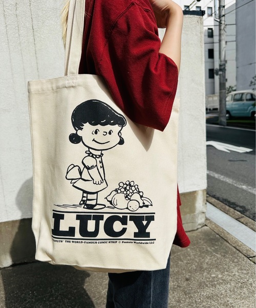 ONE DAY KMC トートバッグ FRUIT OF THE LOOM / PEANUTSトートバッグ