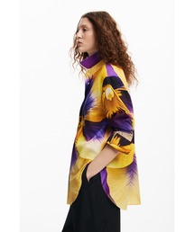 Desigual ブラウス シャツ PENSEELACROIX シャツロングスリーブ
