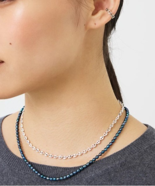 ネックレス 「quip queint」anker chain choker / アンカー チェーン チョーカー レディースの画像
