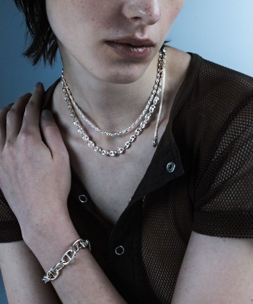 ネックレス 「quip queint」anker chain choker / アンカー チェーン チョーカー レディースの画像