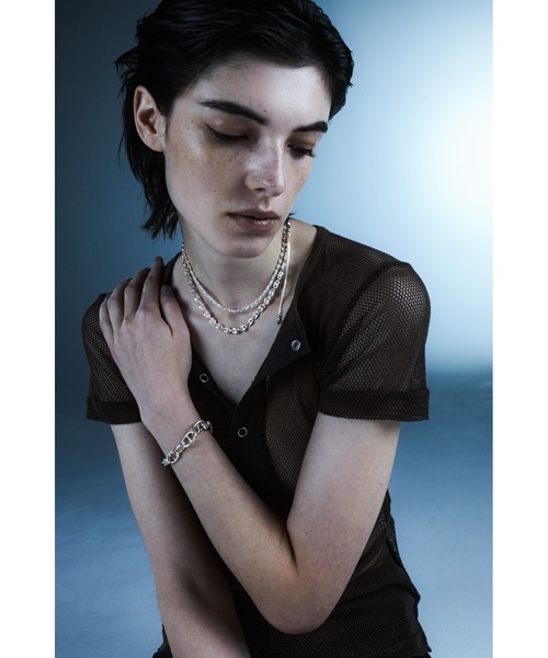 ネックレス 「quip queint」anker chain choker / アンカー チェーン チョーカー レディースの画像