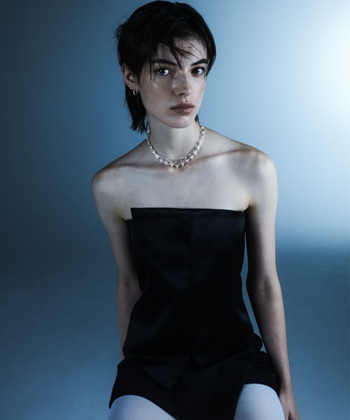 ネックレス 「quip queint」anker chain choker / アンカー チェーン チョーカー レディースの画像