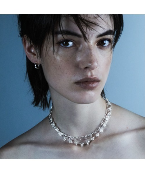 ネックレス 「quip queint」anker chain choker / アンカー チェーン チョーカー レディースの画像